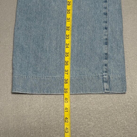 Everlane The Summer Wide Leg Jean Light Wash Jeans Size 29 Denim 100% Cotton - Picture 4 of 14